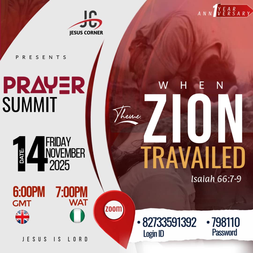 Prayer Summit – When Zion Travailed
